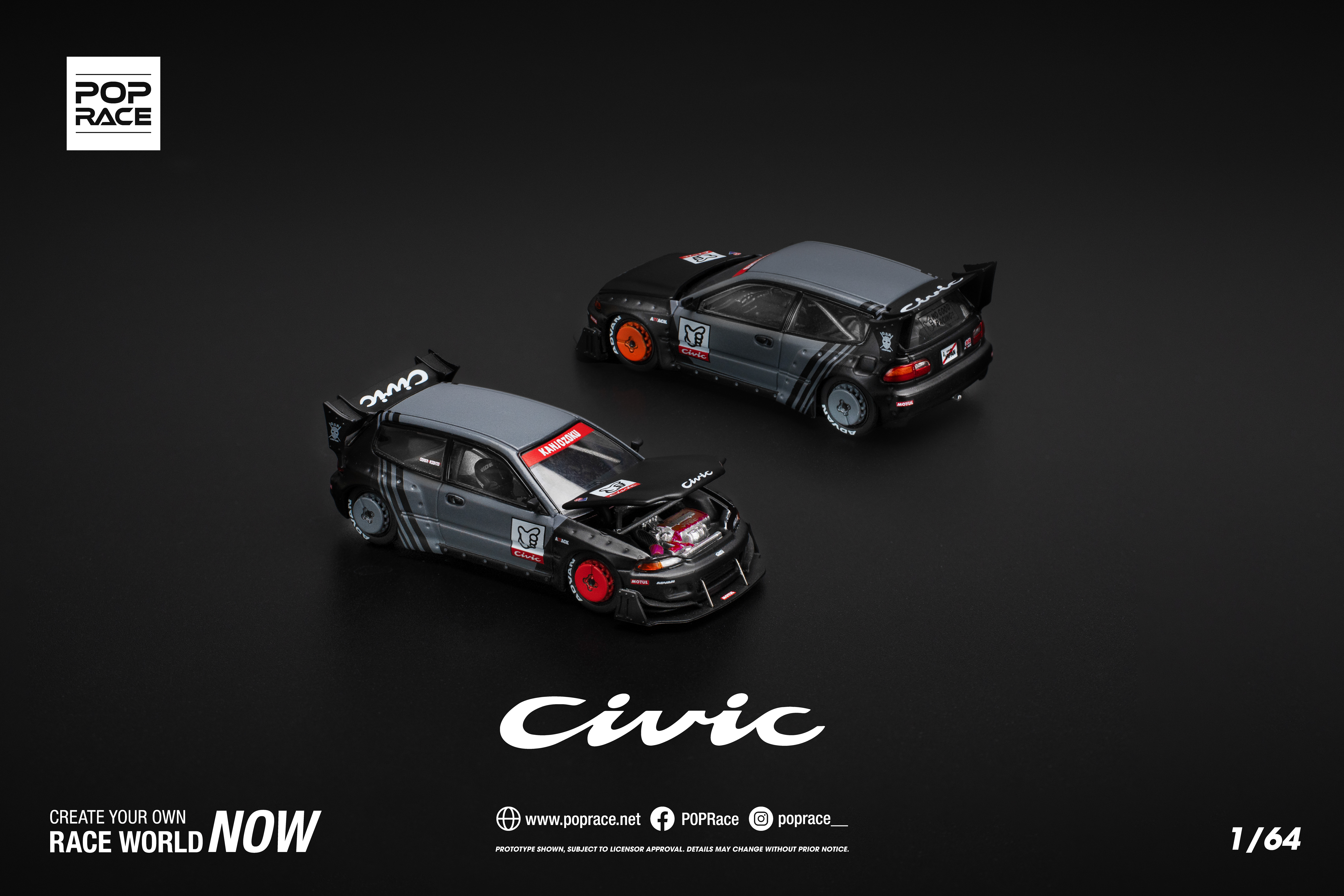 PR640163 PANDEM CIVIC EG6 "KANJOZOKU" - Image 2