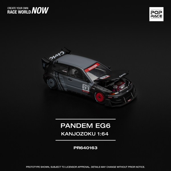 [Pre-Order Closed] PR640163 PANDEM CIVIC EG6 "KANJOZOKU"