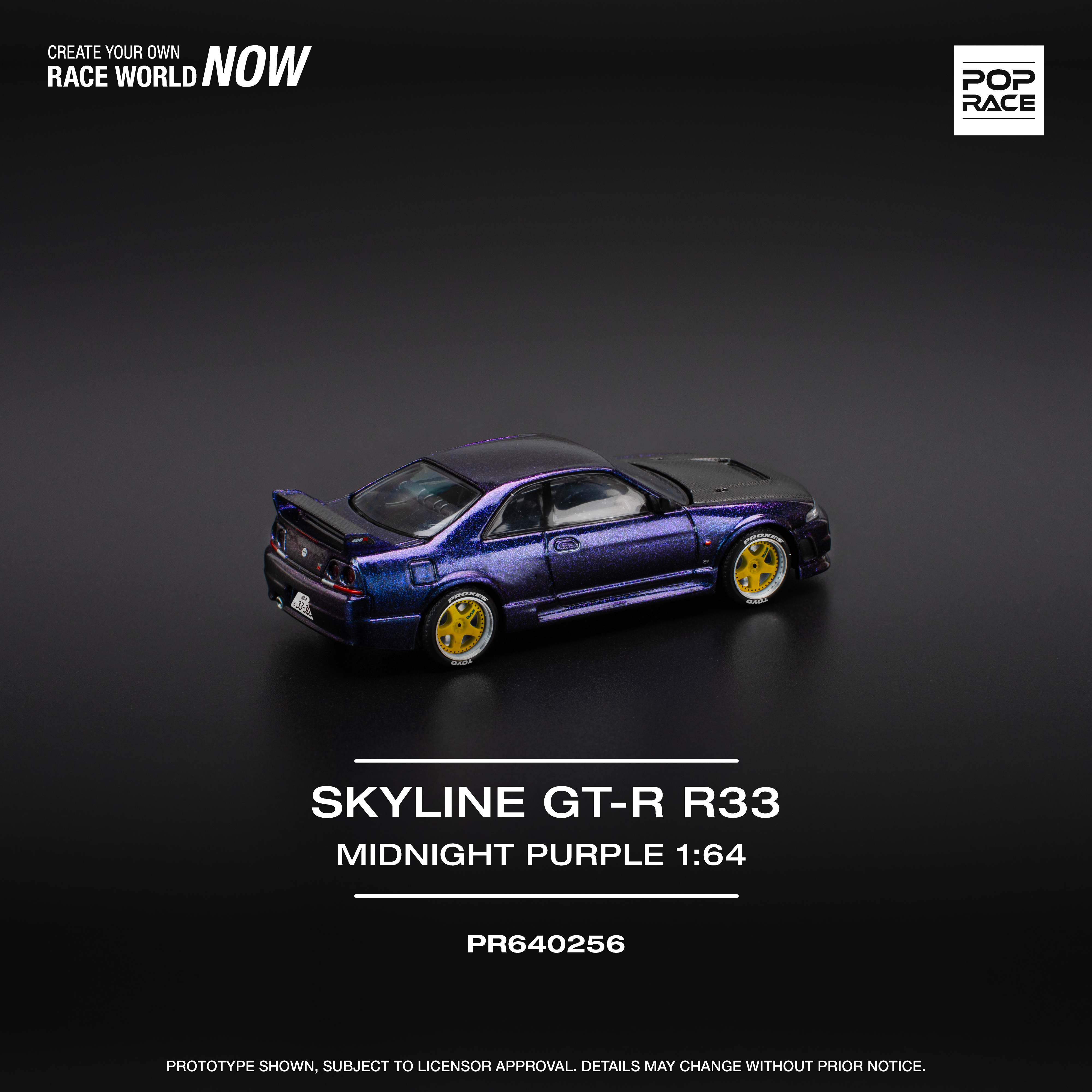 PR640256 SKYLINE GT-R R33 NISMO - MIDNIGHT PURPLE - Image 6