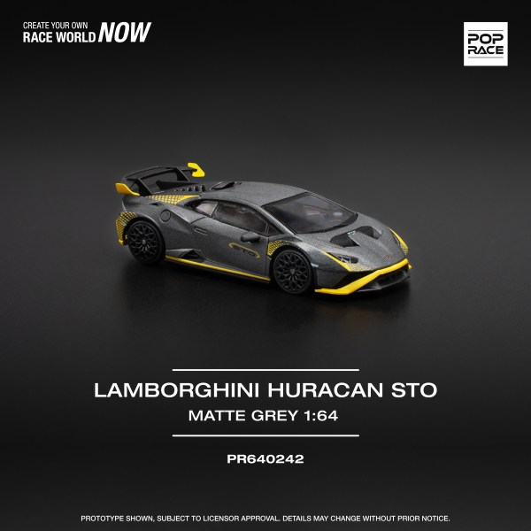[Pre-Order Closed] PR640242 LAMBORGHINI HURACAN STO MATTE GREY