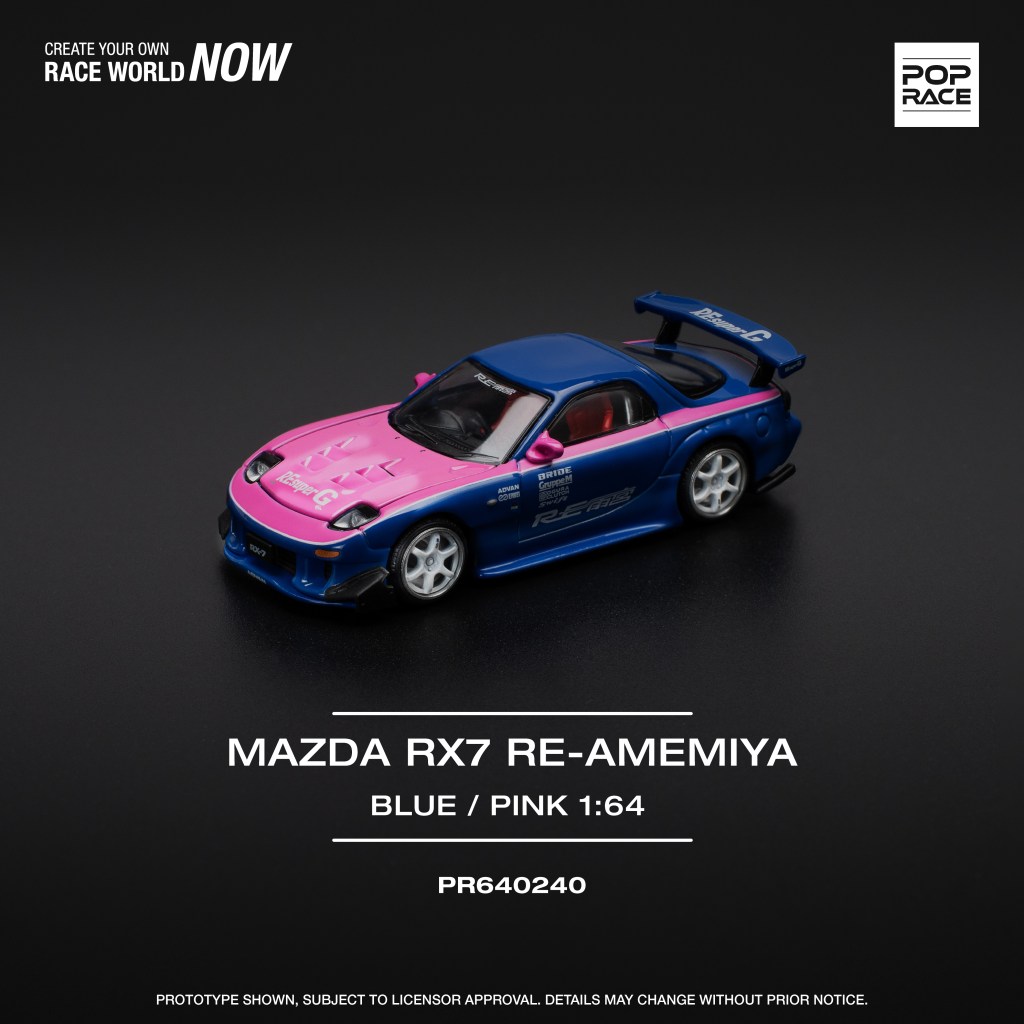 PR640240 MAZDA RX7 RE-AMEMIYA - BLUE