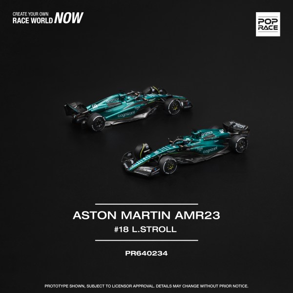 [Pre- Order Closed] PR640234 ASTON MARTIN AMR23 F1 #18 L. STROLLL