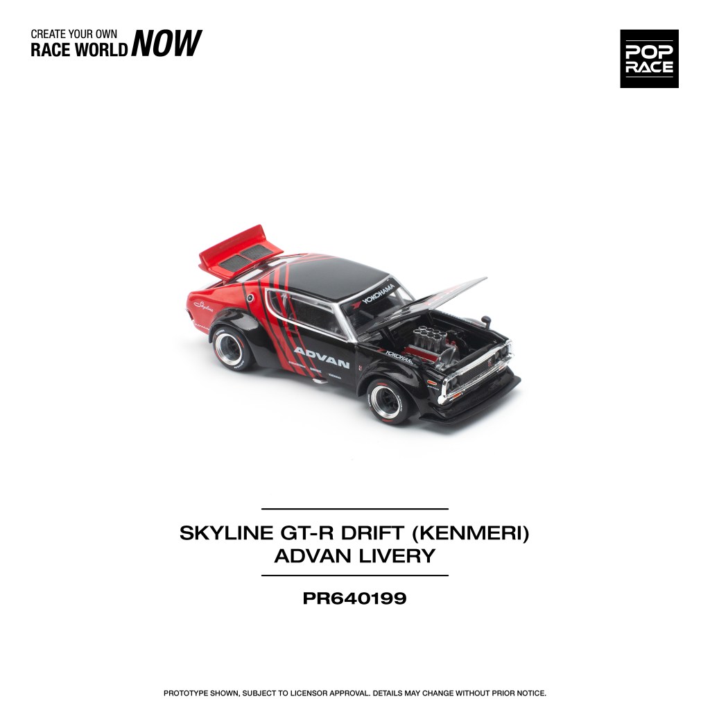 PR640199 SKYLINE GT-R DRIFT (KENMERI) ADVAN LIVERY