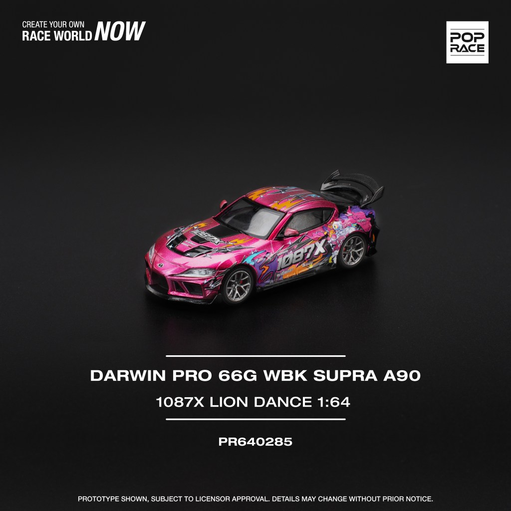 PR640285 DARWIN PRO 66G WBK SUPRA (A90) - 1087X LION DANCE