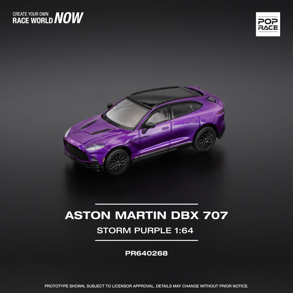 PR640268 ASTON MARTIN DBX 707 - STORM PURPLE