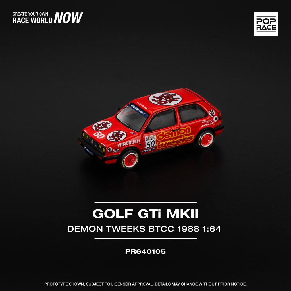 PR640105 GOLF GTI MkII - TEAM DEMON TWEEKS BTCC 1988