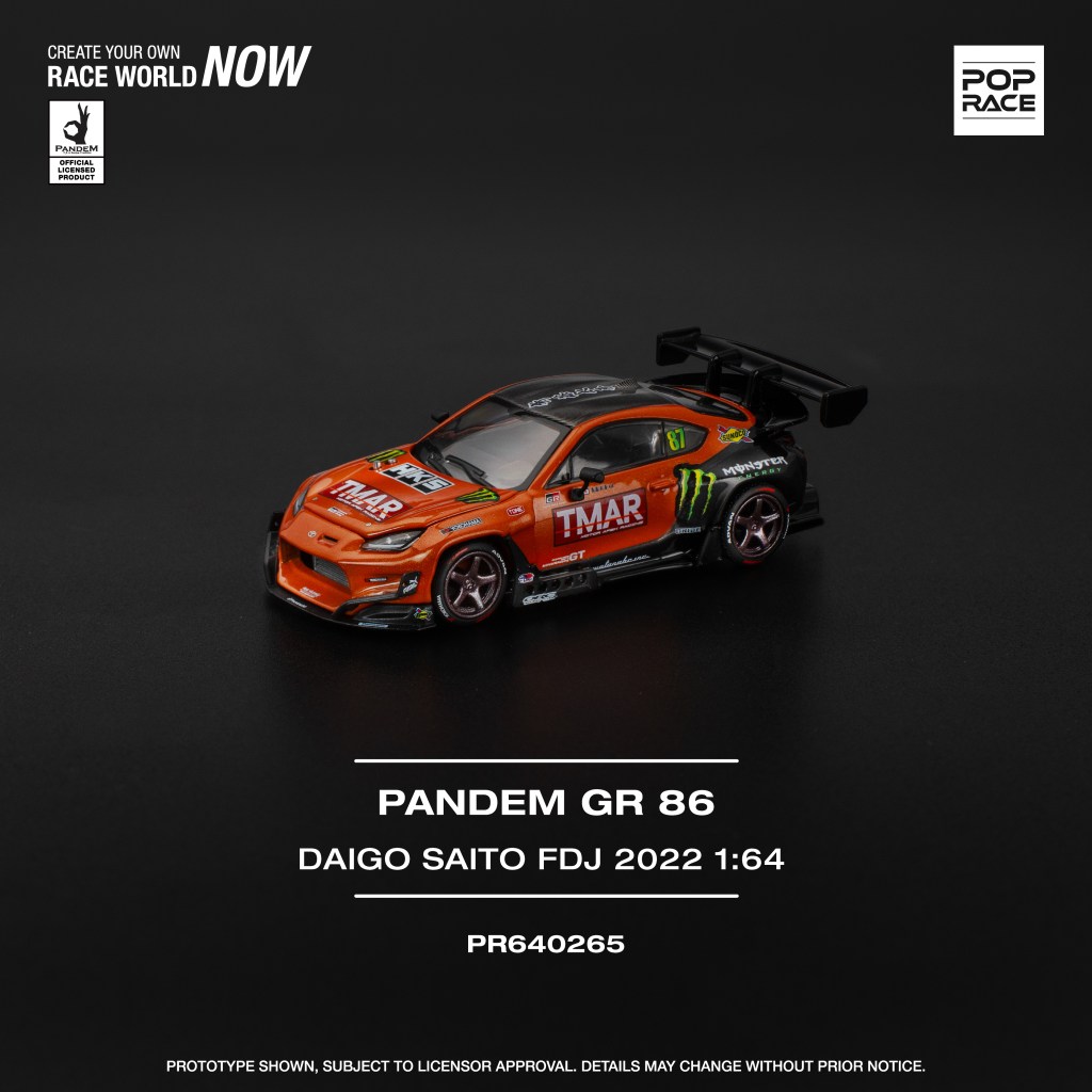 PR640265 PANDEM GR86 - DAIGO SAITO FORMULA DRIFT JAPAN 2022