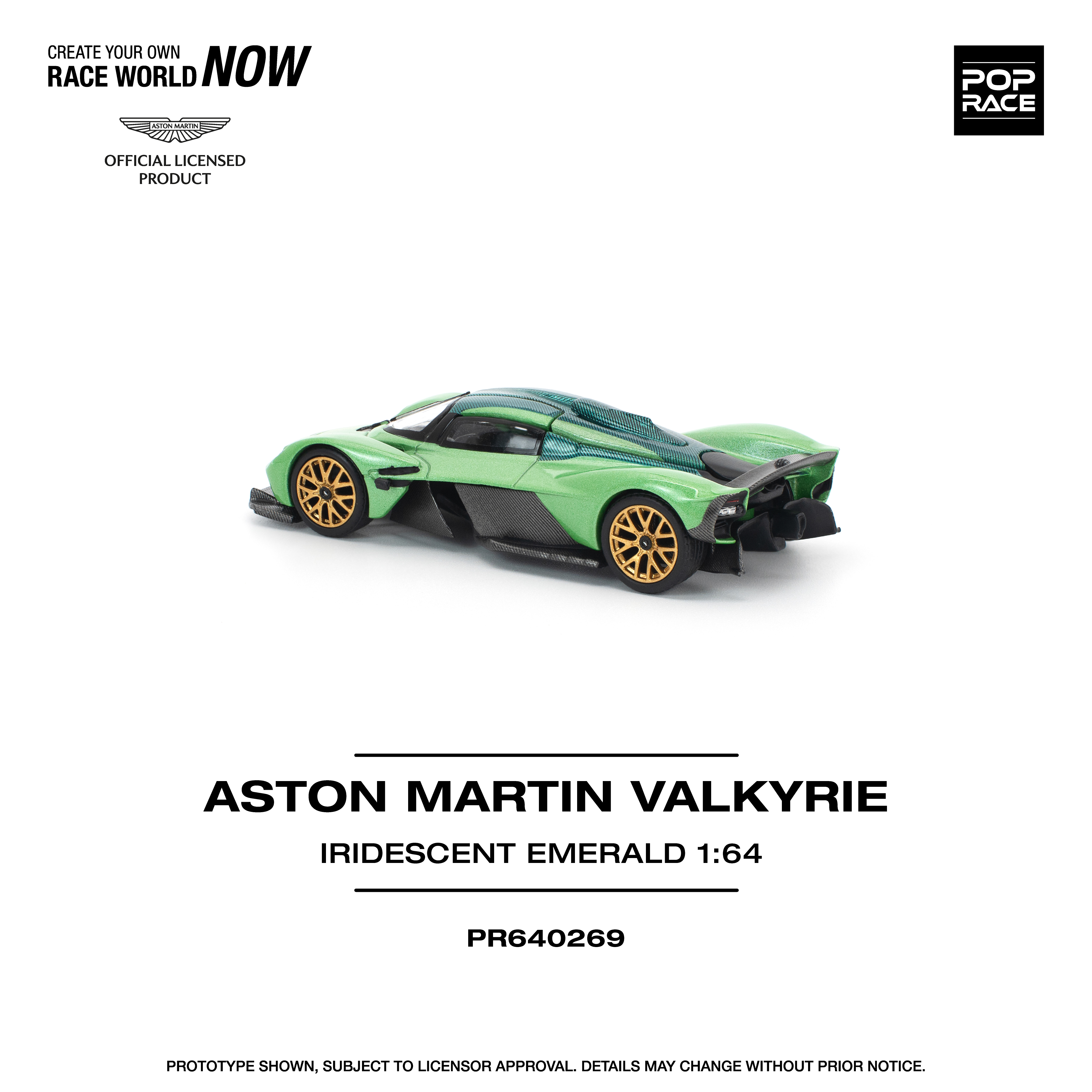 PR640269 ASTON MARTIN VALKYRIE IRIDESCENT EMERALD - Image 8