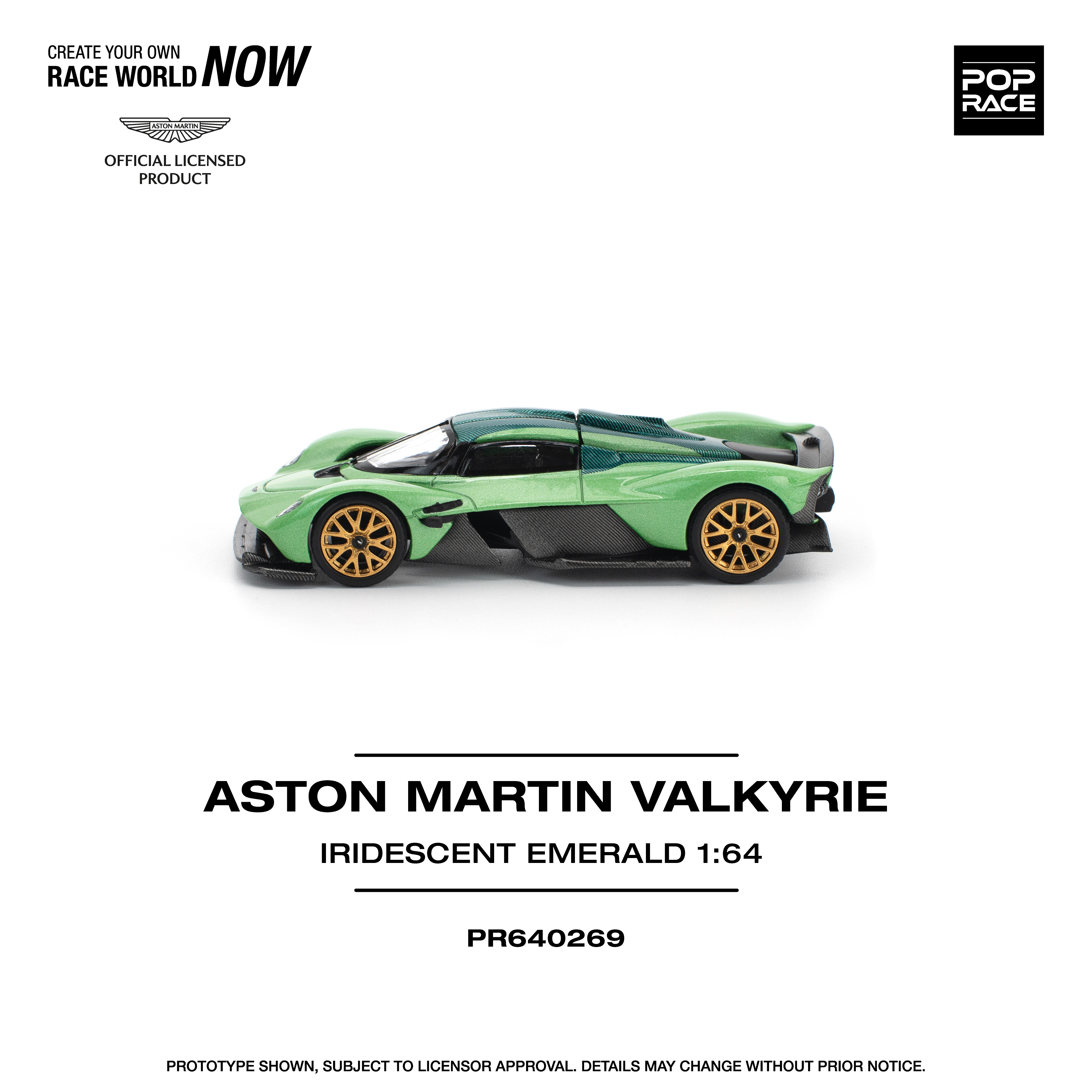 PR640269 ASTON MARTIN VALKYRIE IRIDESCENT EMERALD - Image 9