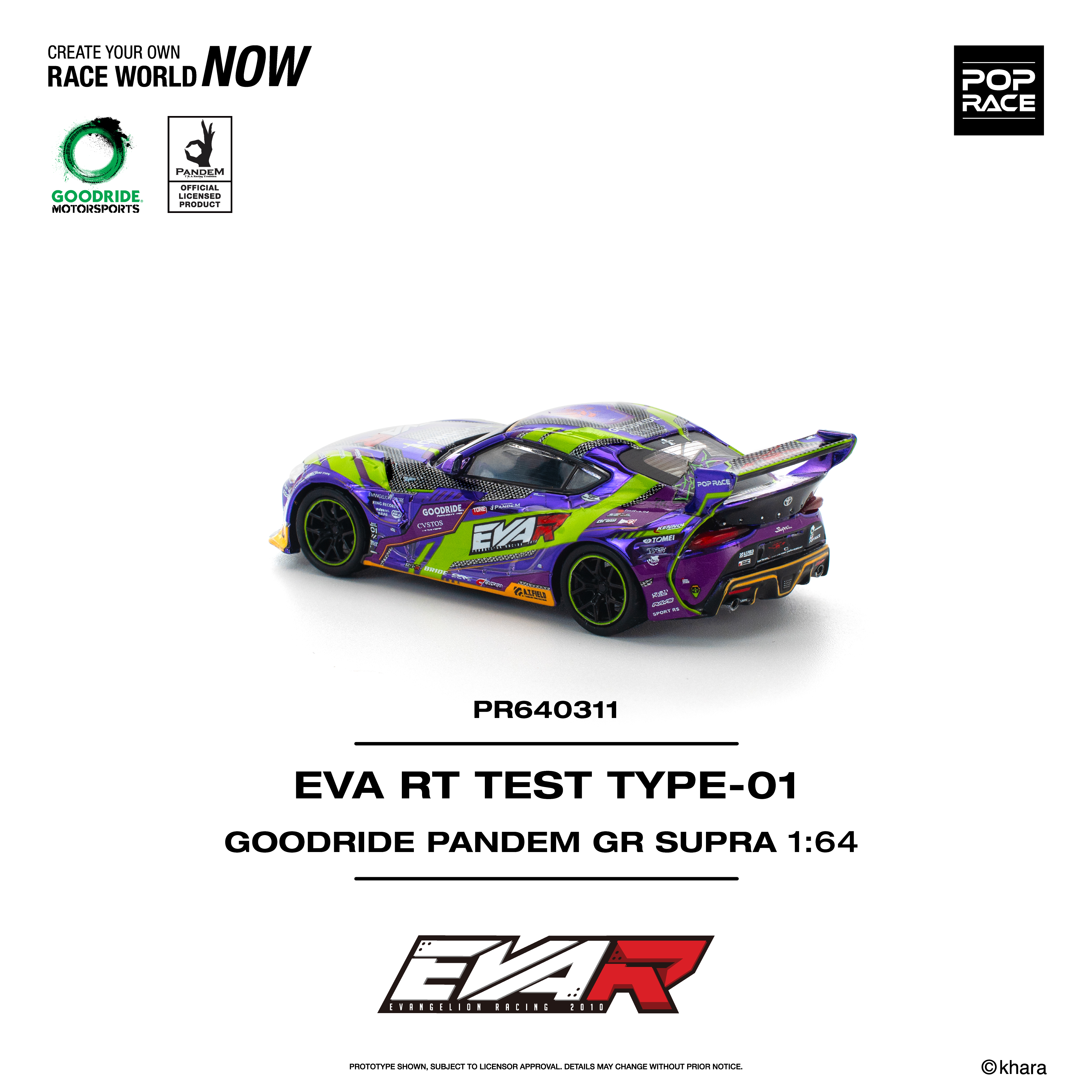 PR640311 EVA RT TEST TYPE-01 GOODRIDE PANDEM GR SUPRA - Image 6
