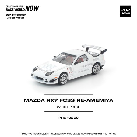 PR640260 MAZDA RX7 FC3S RE-AMEMIYA WHITE