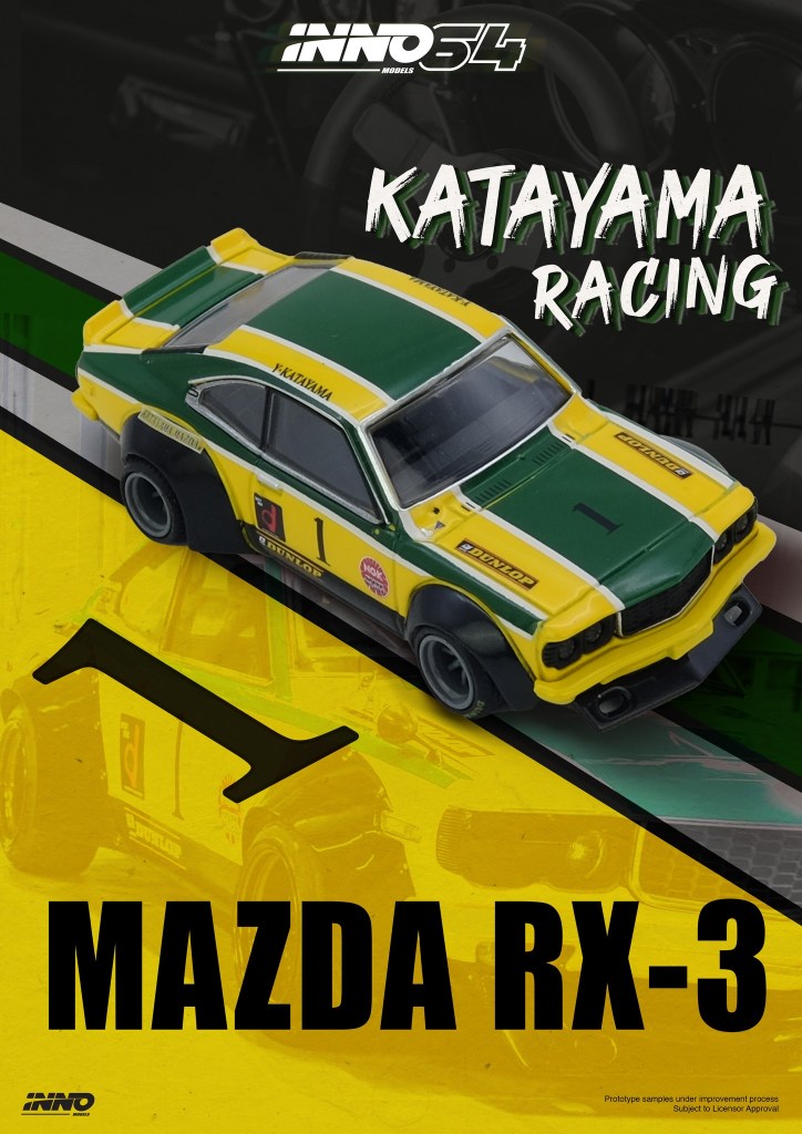 IN64-RX3-KTYM - MAZDA SAVANNA RX3 "KATAYAMA RACING" Livery