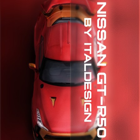[In Stock] IN64-R50-RED - R50 GT-R By Italdesign