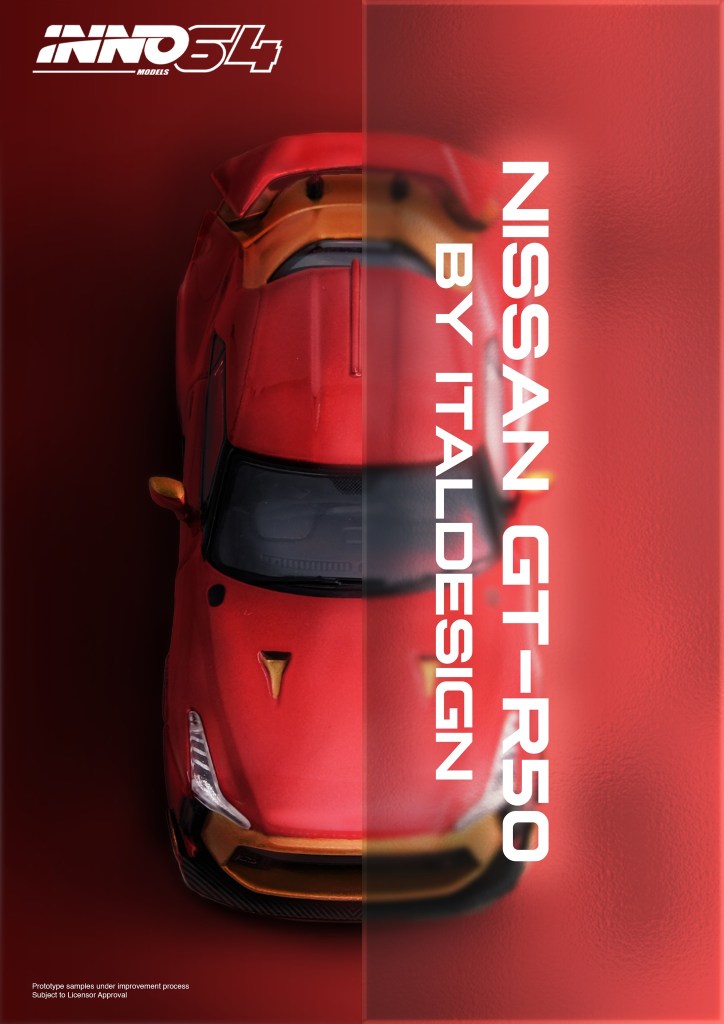 IN64-R50-RED - R50 GT-R By Italdesign