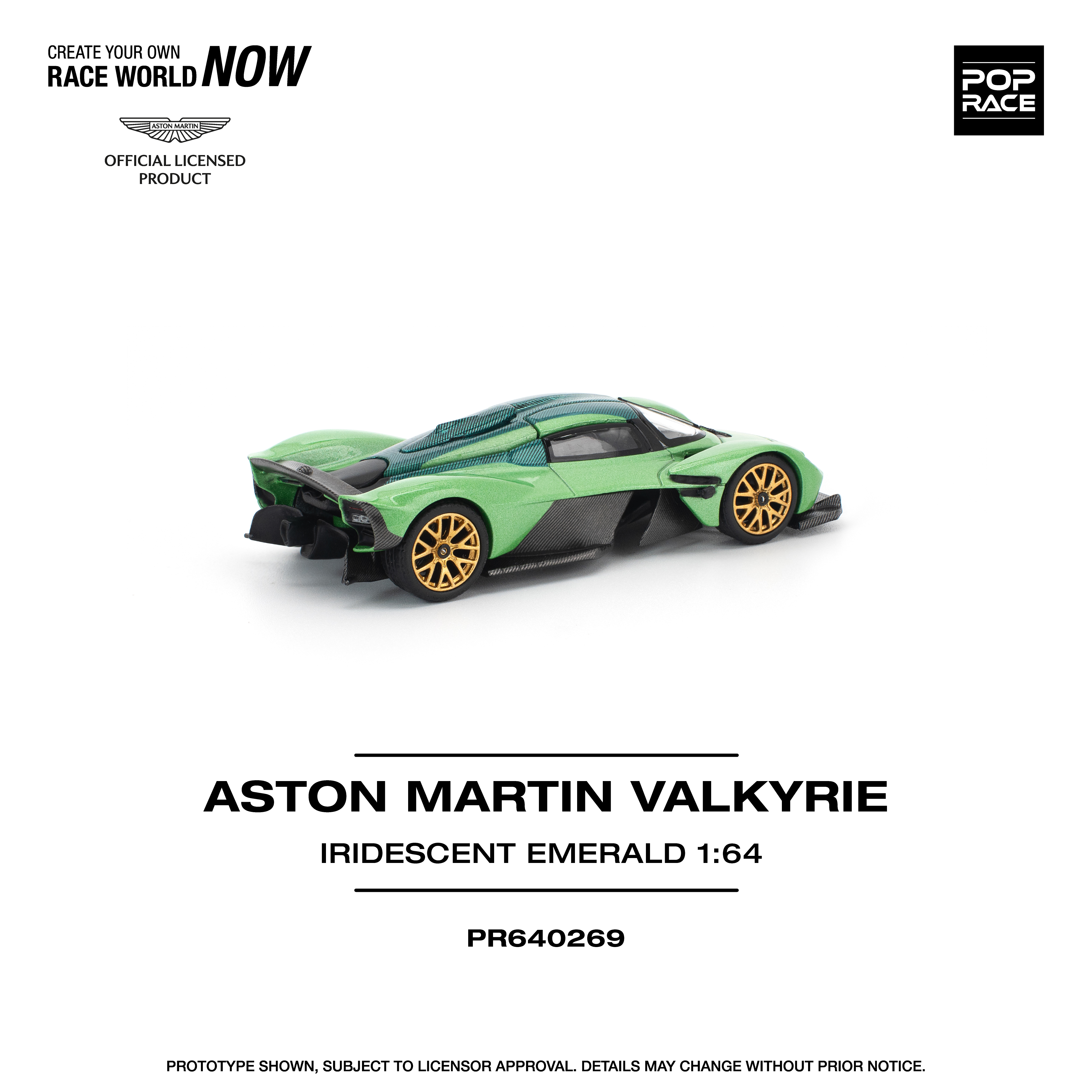 PR640269 ASTON MARTIN VALKYRIE IRIDESCENT EMERALD - Image 7