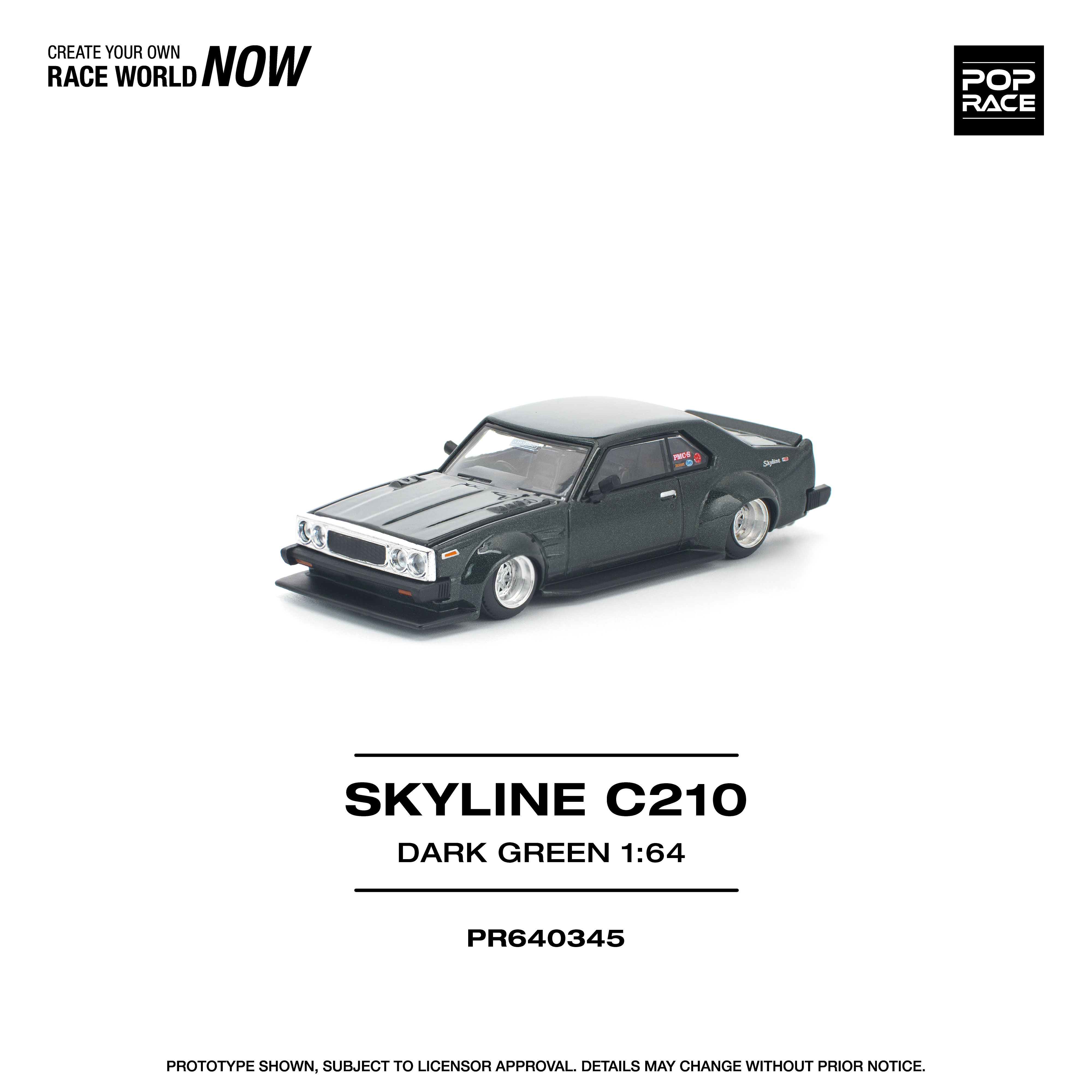 PR640345 SKYLINE C210 DARK GREEN NEW TOOLING - Image 2