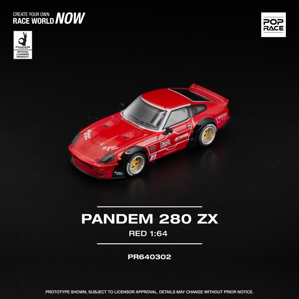 PR640302 PANDEM 280ZX RED (NEW TOOLING)