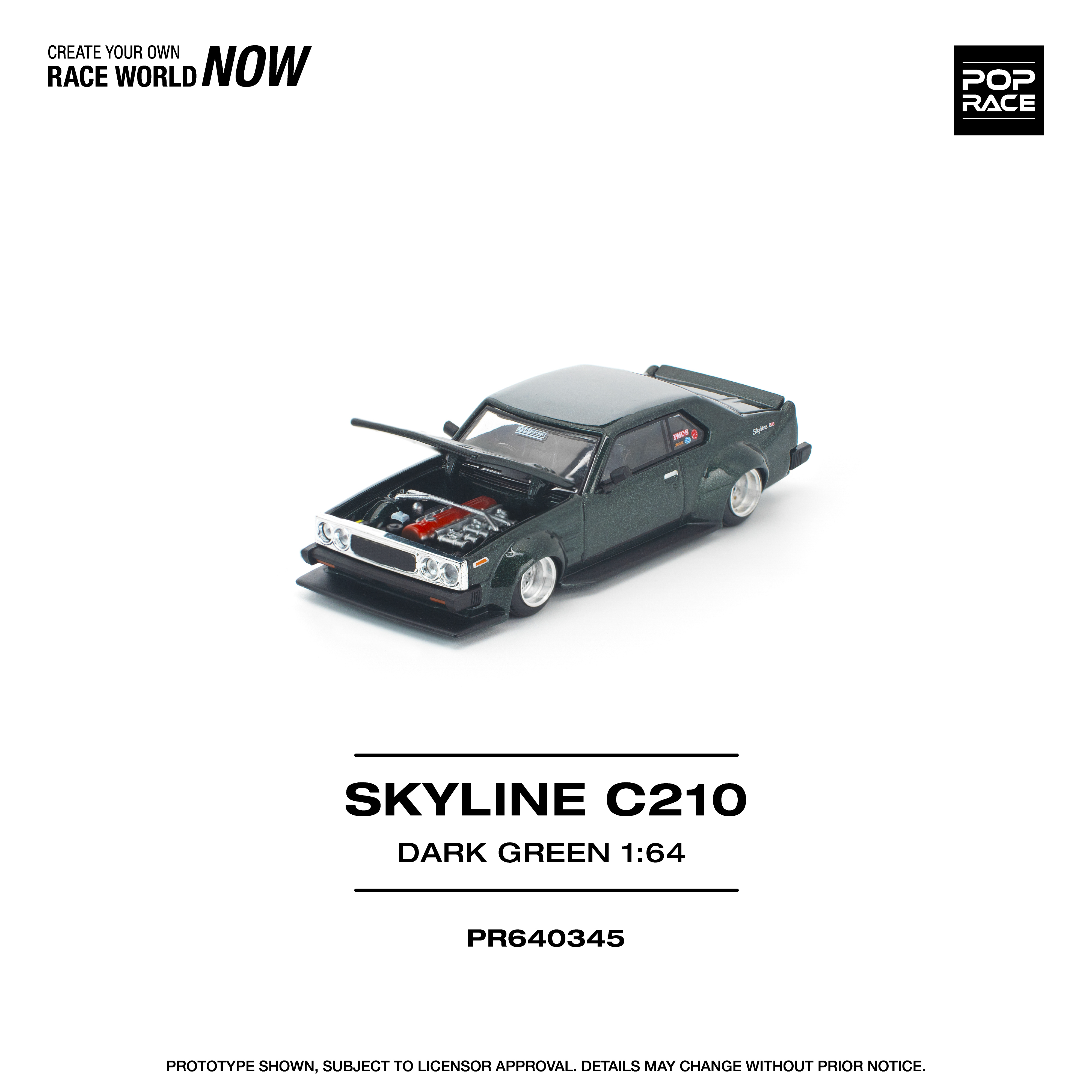 PR640345 SKYLINE C210 DARK GREEN NEW TOOLING - Image 4