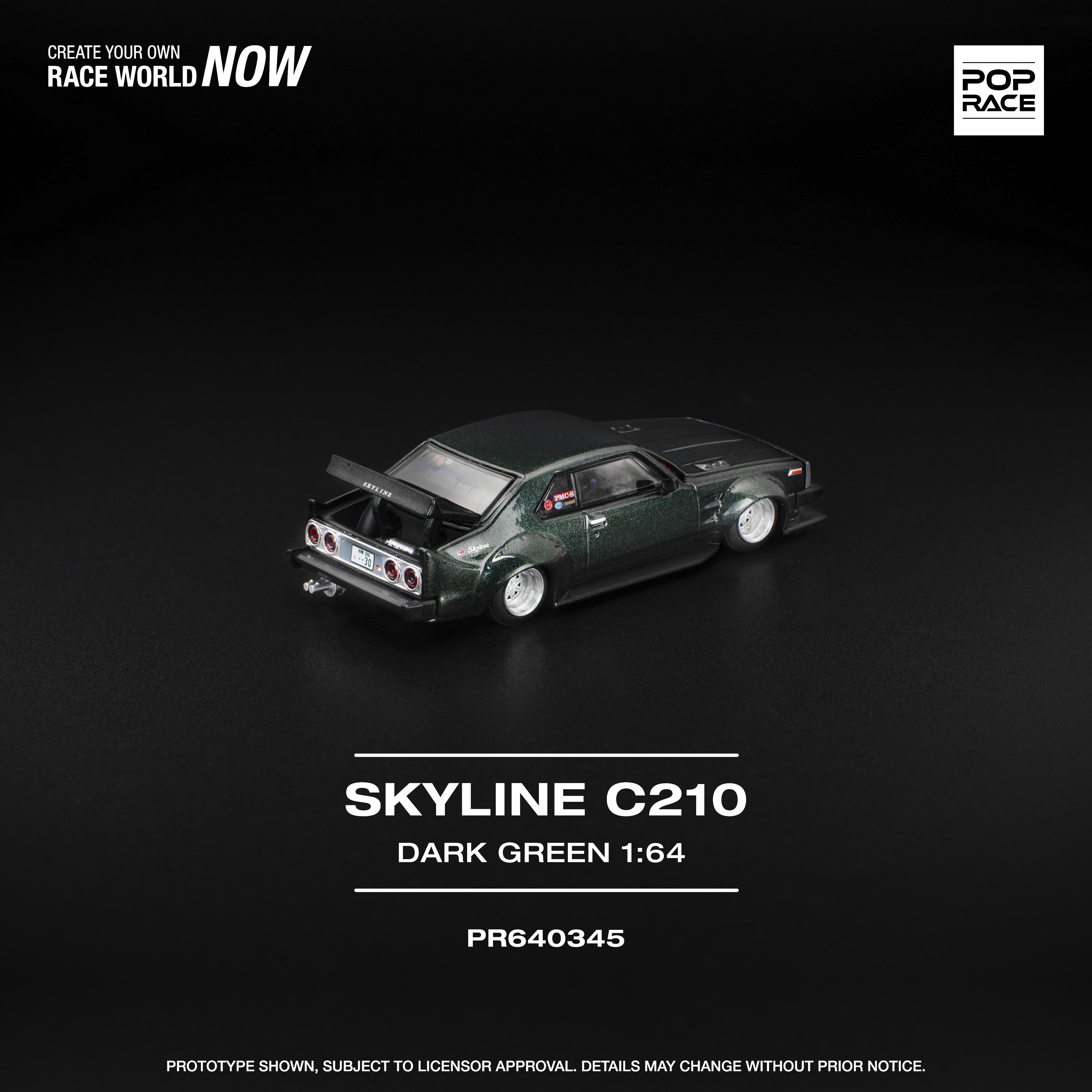 PR640345 SKYLINE C210 DARK GREEN NEW TOOLING - Image 6