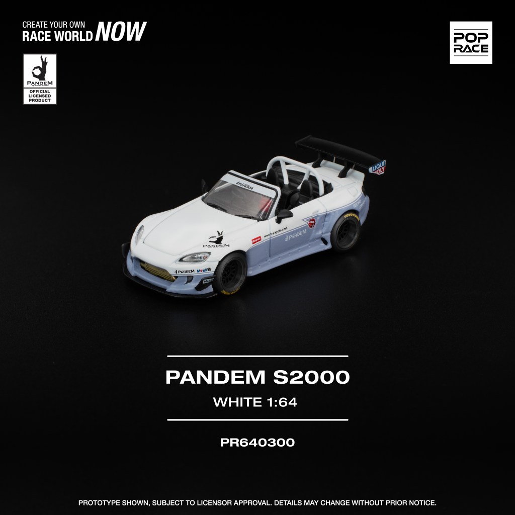 PR640300 PANDEM S2000 WHITE NEW TOOLING