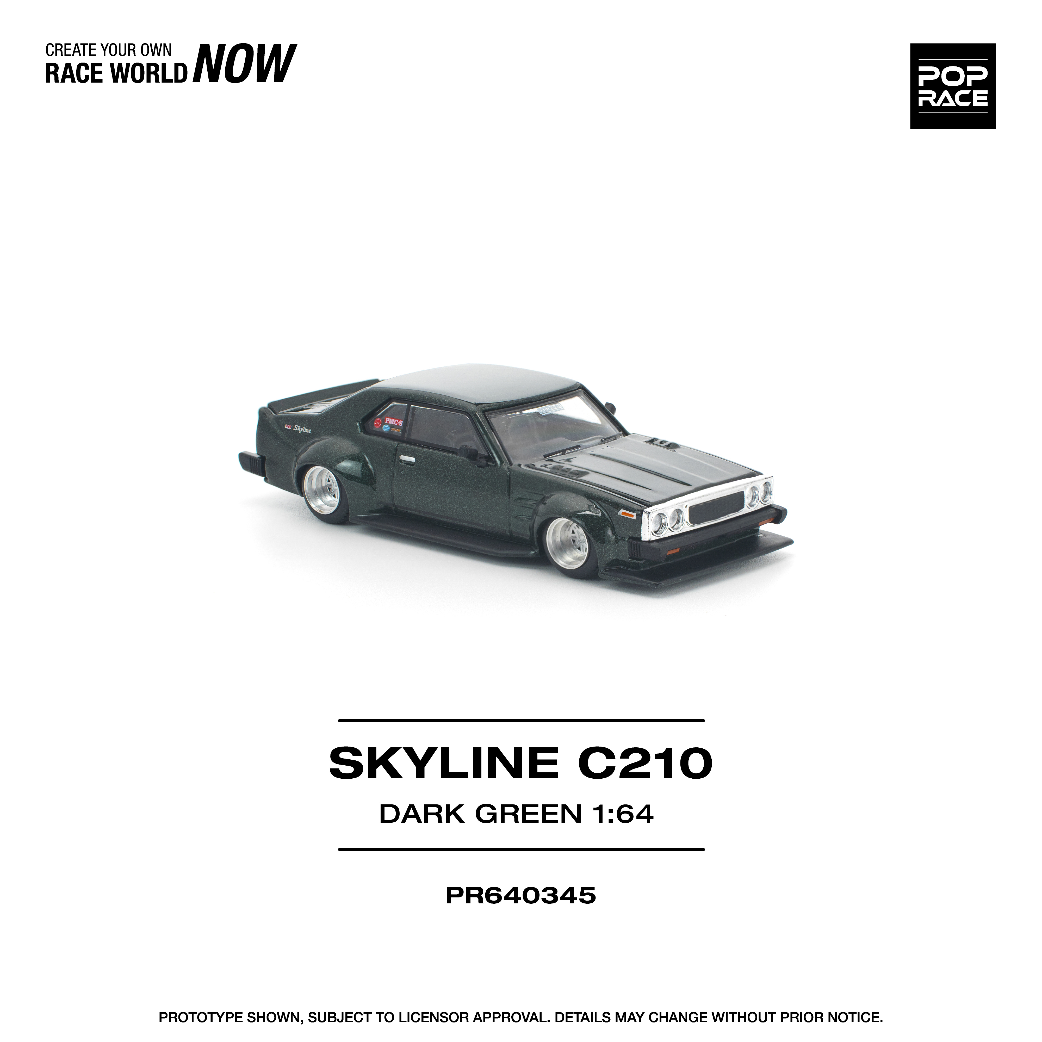 PR640345 SKYLINE C210 DARK GREEN NEW TOOLING - Image 7