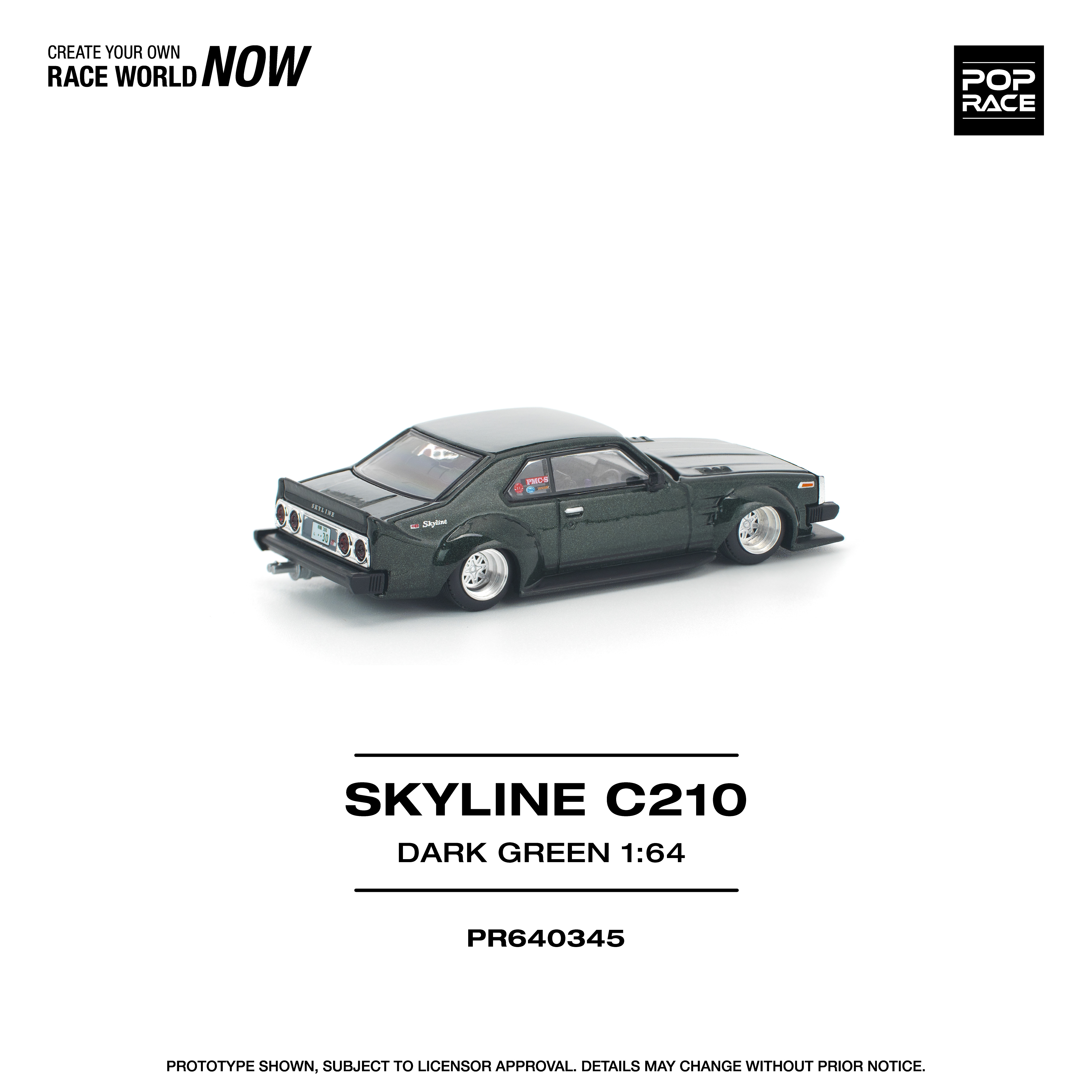 PR640345 SKYLINE C210 DARK GREEN NEW TOOLING - Image 9