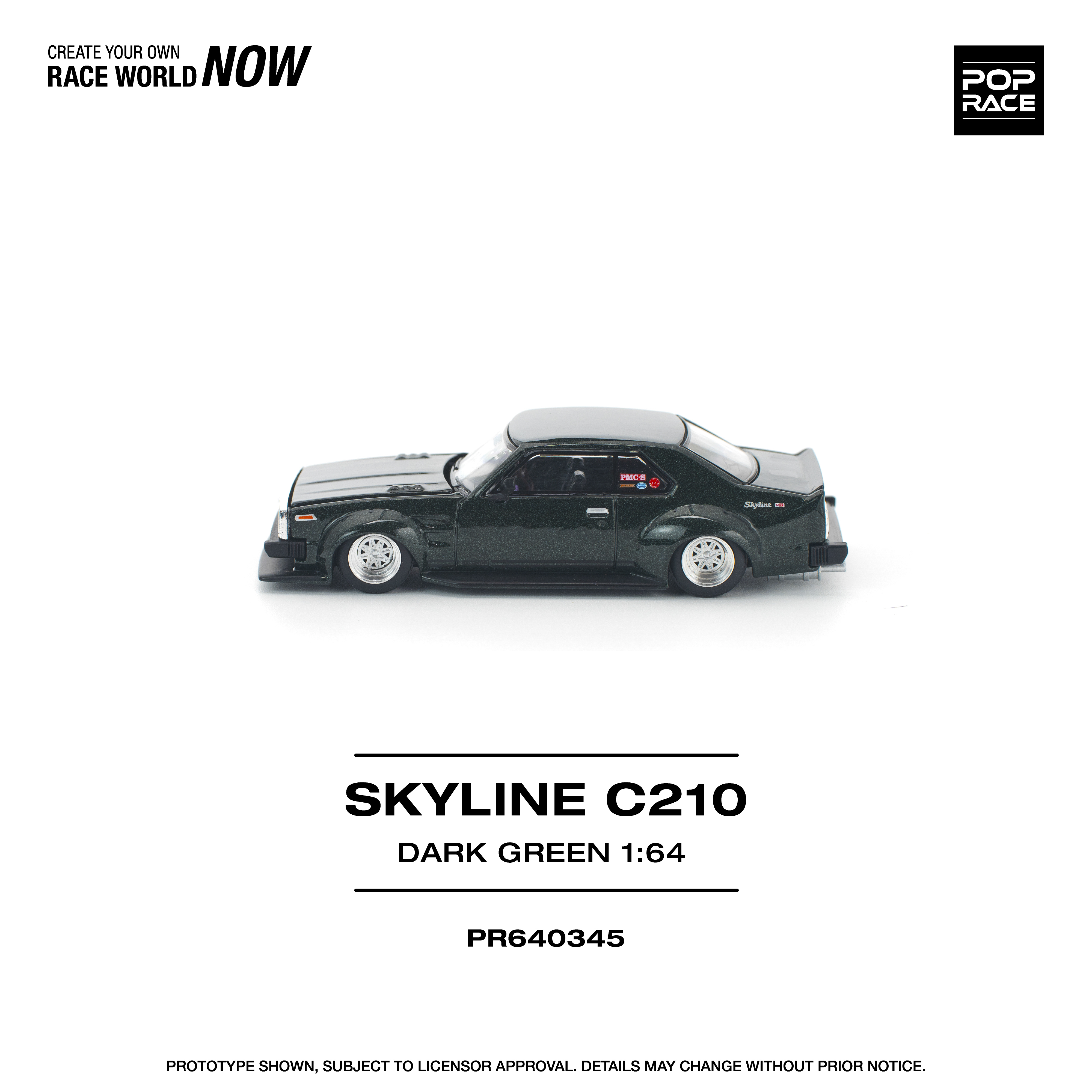PR640345 SKYLINE C210 DARK GREEN NEW TOOLING - Image 11
