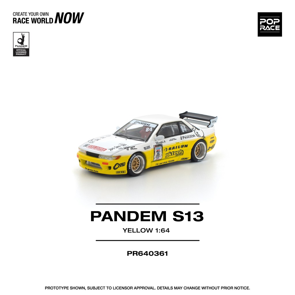 PR640361 PANDEM SILVIA S13 2020 D1 LIGHTS YELLOW/WHITE