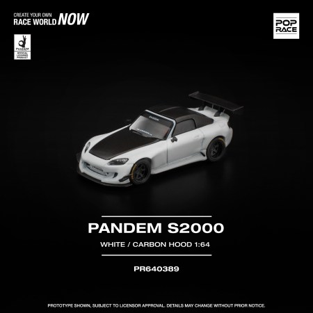 PR640389 PANDEM S2000 SOFTTOP WHITE TOOLING VARIANT