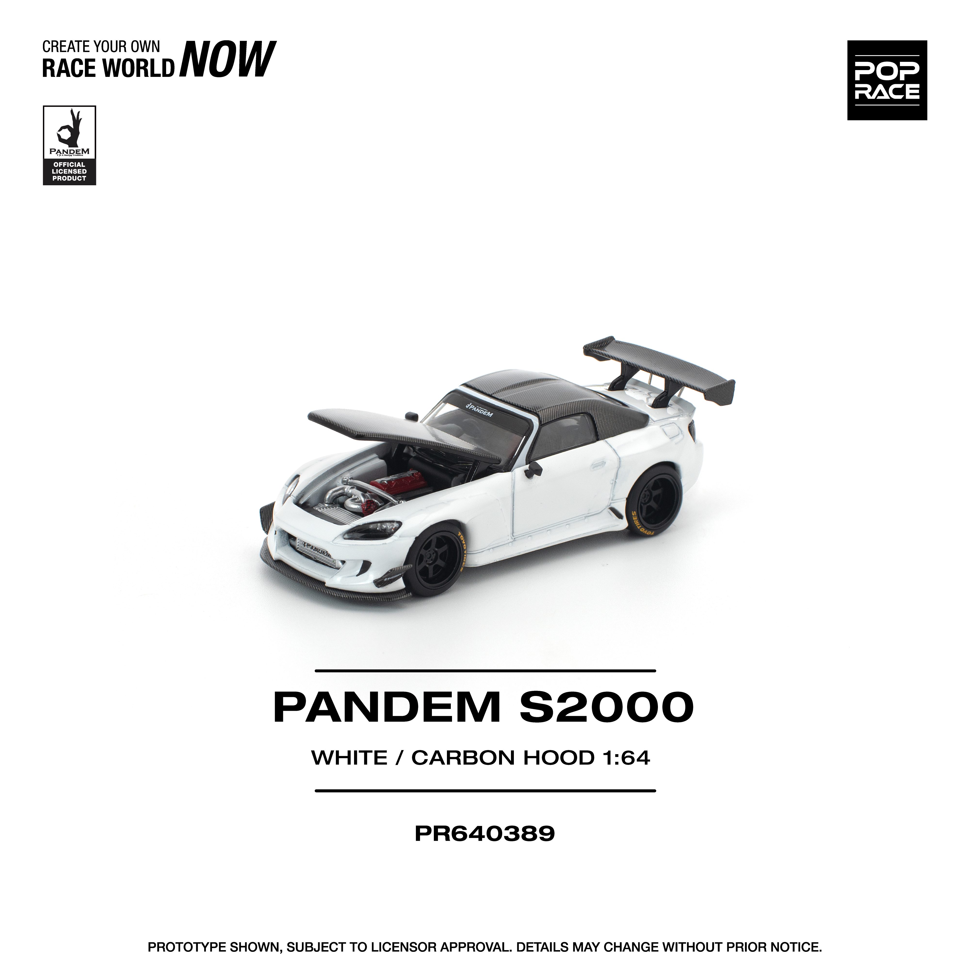 PR640389 PANDEM S2000 SOFTTOP WHITE TOOLING VARIANT - Image 8