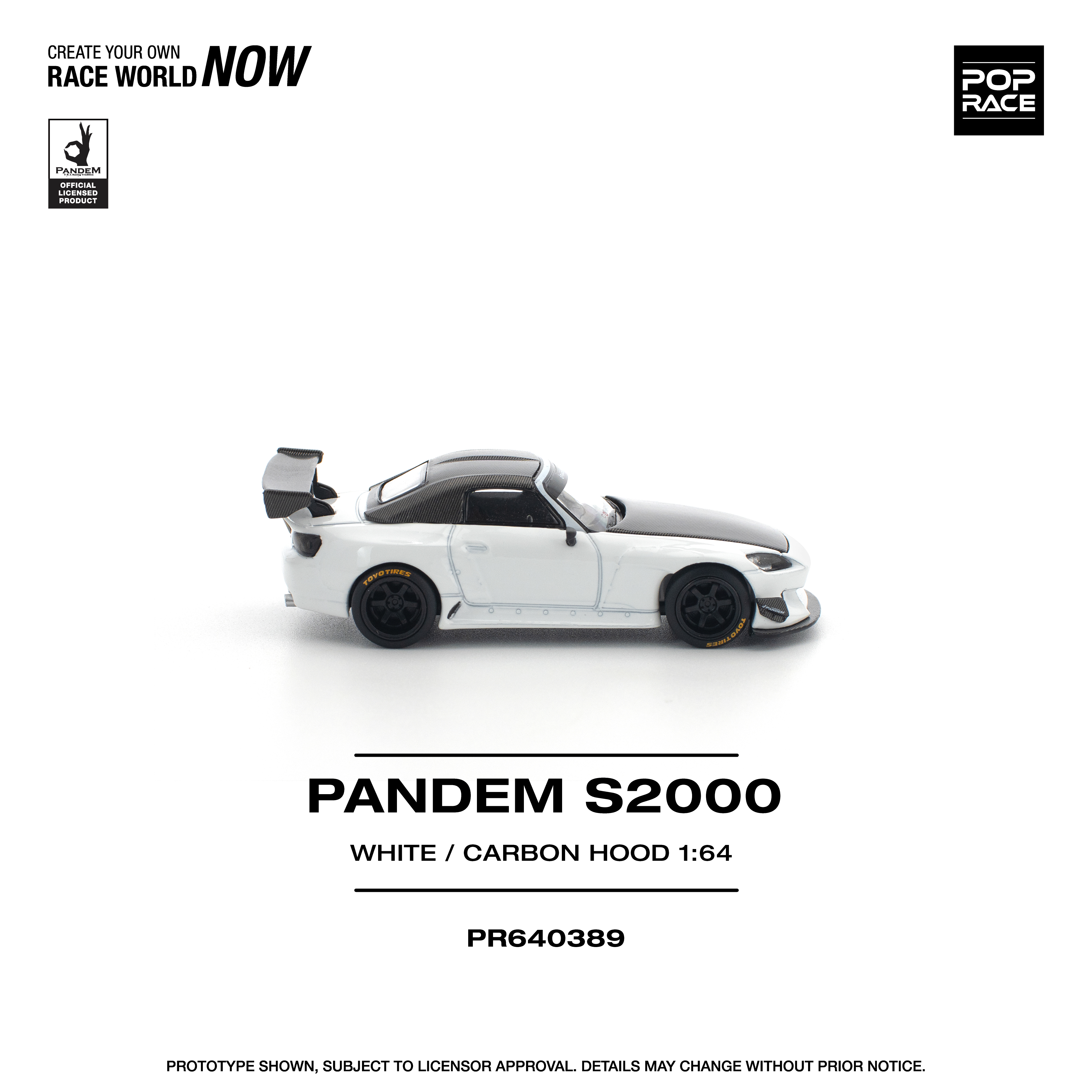 PR640389 PANDEM S2000 SOFTTOP WHITE TOOLING VARIANT - Image 7