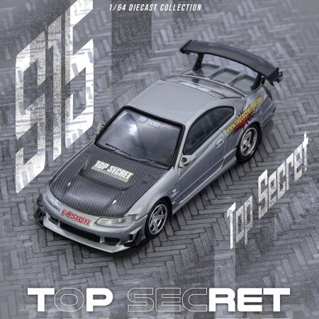 IN64-S15TS-SIL - TOP SECRET SILVIA (S15) Silver