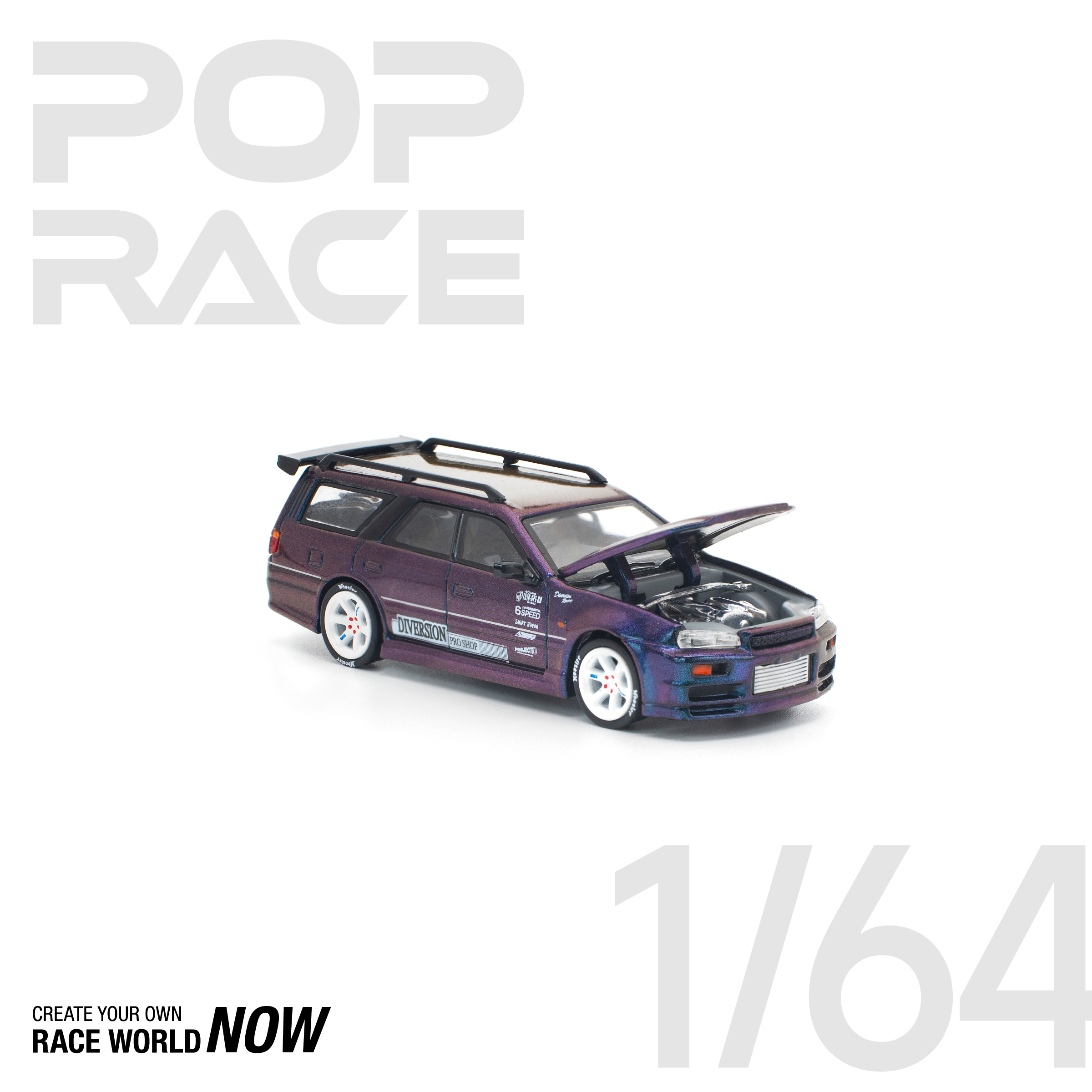 PR640382 NISSAN STAGEA MAGIC PURPLE - Image 9