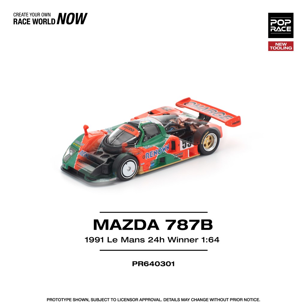 PR640301 MAZDA 787B 1991 LE MANS 24H WINNER