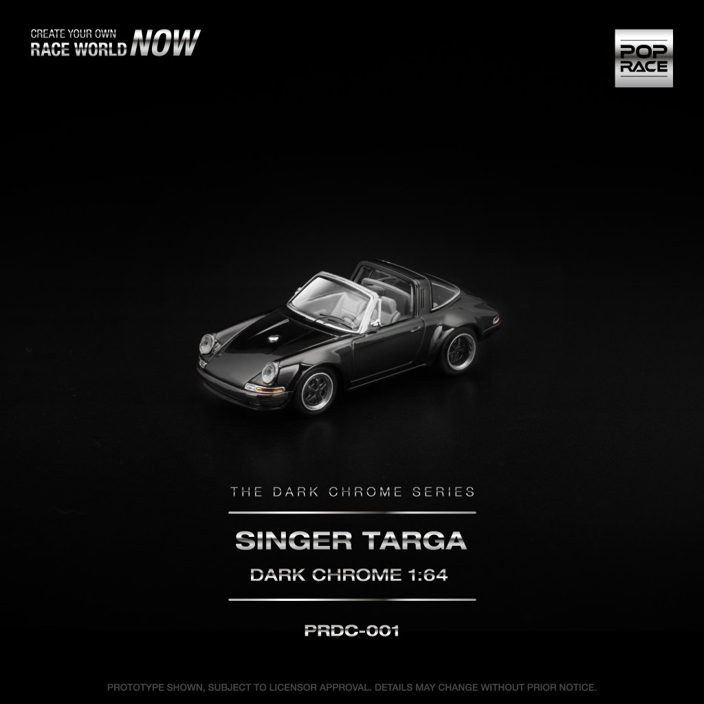 PRDC001 SINGER TARGA DARK CHROME