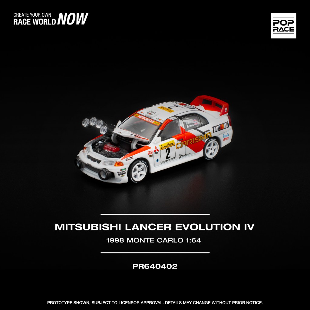 PR640402 MITSUBISHI LANCER EVOLUTION IV - 1998 MONTE CARLO RALLY