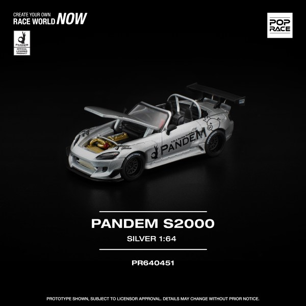 [Pre-Order Closed] PR640451 PANDEM S2000 SILVER NEW TOOLING