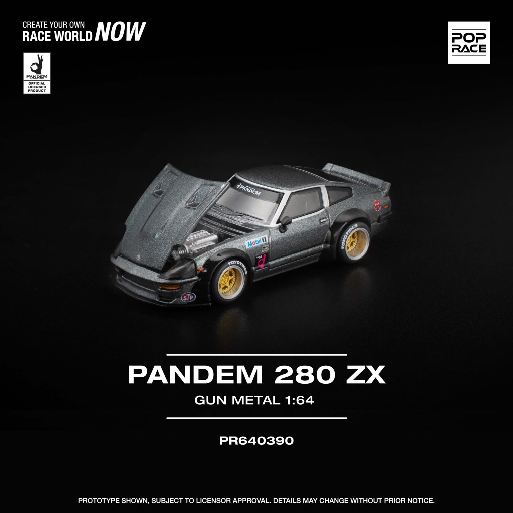 PR640390 PANDEM 280ZX GUN METAL