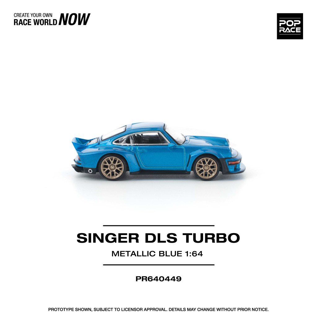 PR640449 SINGER DLS TURBO METALLIC BLUE