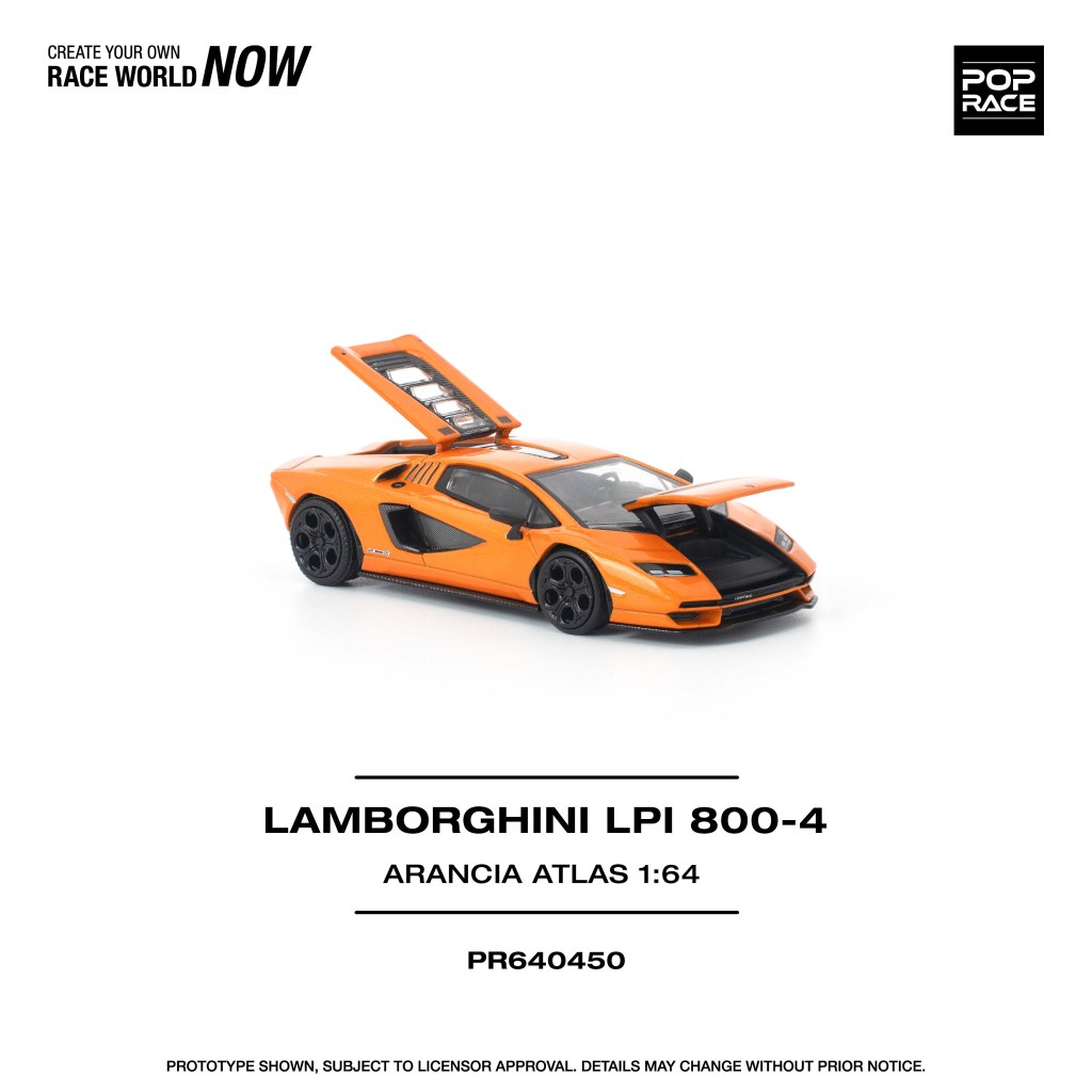 PR640450 LAMBORGHINI COUNTACH LP1 800-4 ARANCIA ATLAS