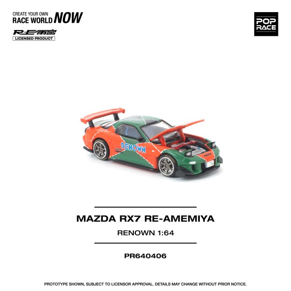 [Pre-Order] PR640406 MAZDA RX7 RE-AMEMIYA RENOWN
