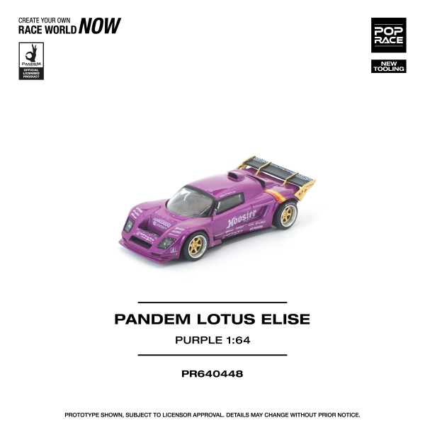 [Pre-Order] PR640448 PANDEM LOTUS ELISE PURPLE NEW TOOLING