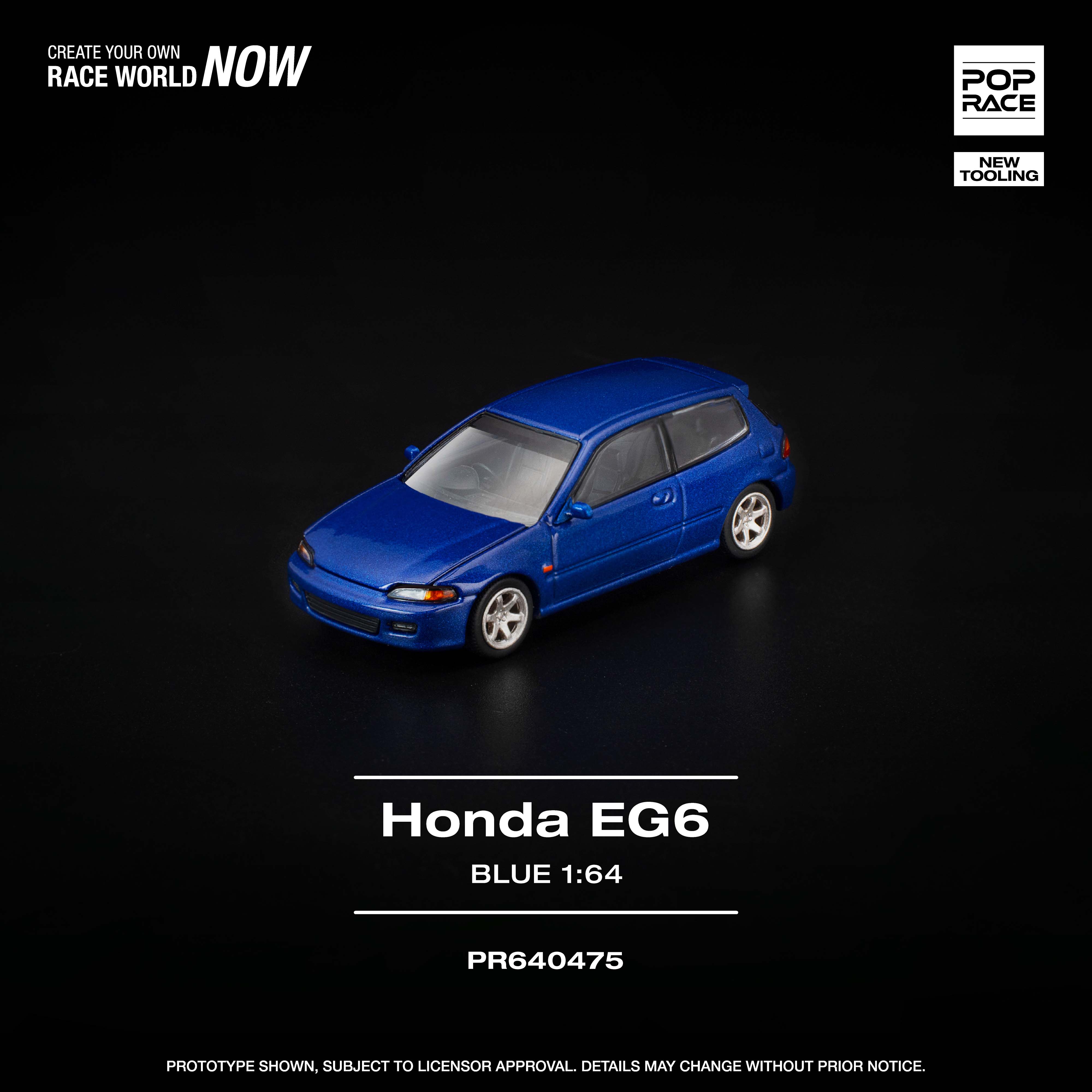 PR640475 HONDA CIVIC (EG6) CAPTIVA BLUE NEW TOOLING - Image 3
