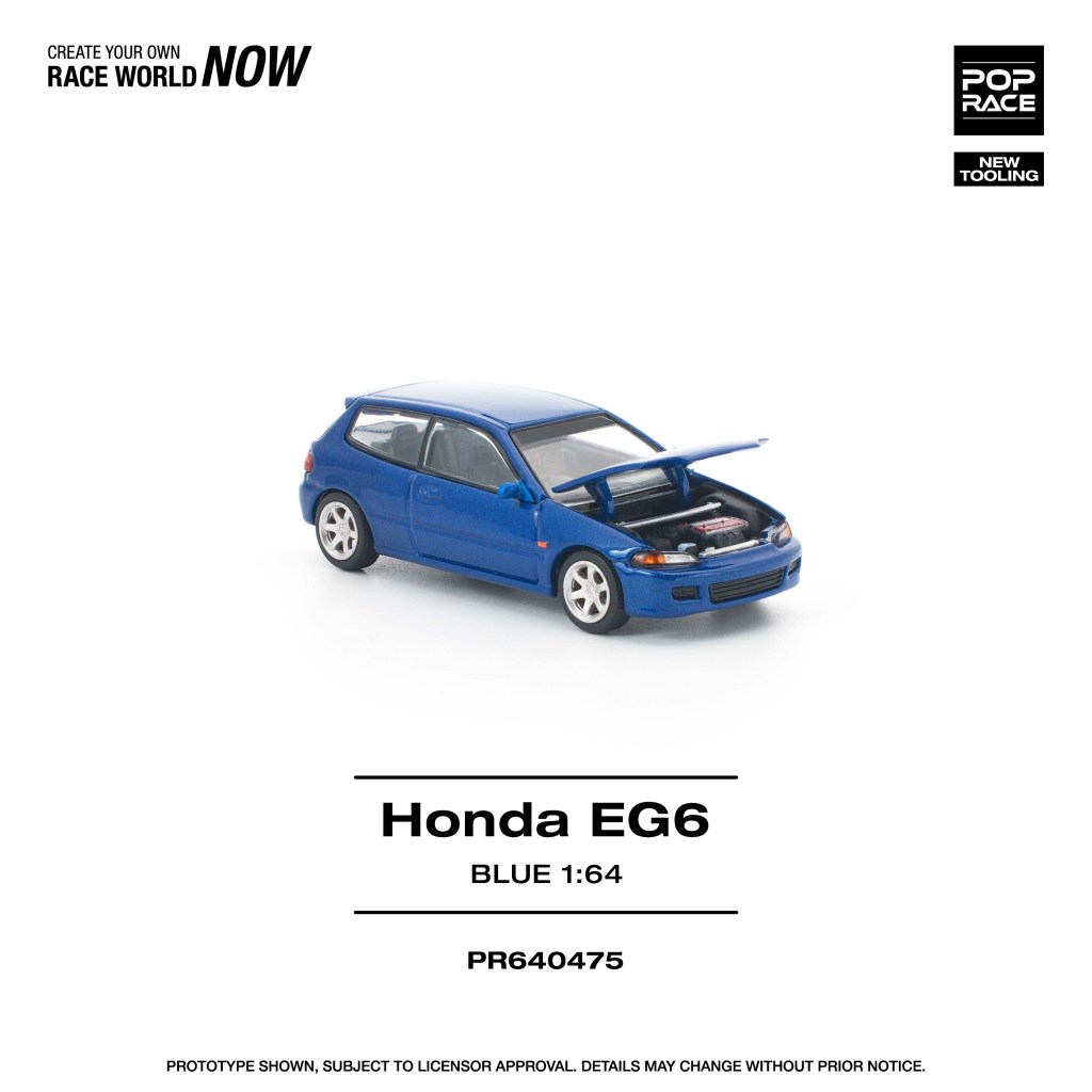 PR640475 HONDA CIVIC (EG6) CAPTIVA BLUE NEW TOOLING