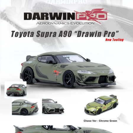IN64-A90DP-MATGR TOYOTA SUPRA A90 DARWIN PRO Matt Green