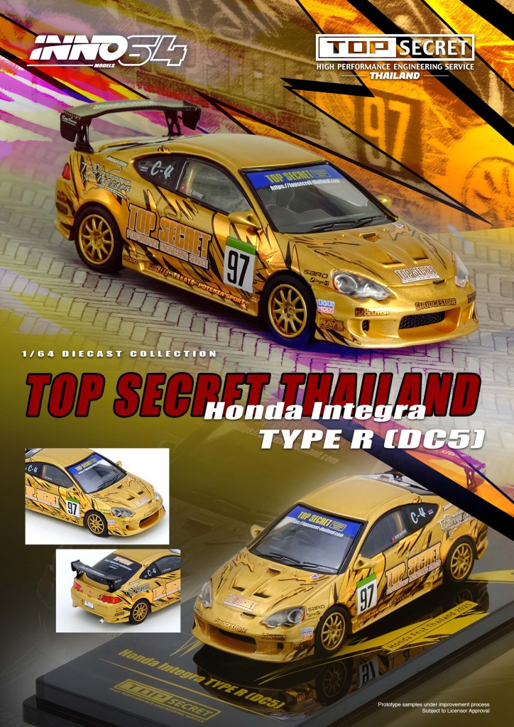 IN64-DC5TST-HFTH25 HONDA INTEGRA Type R (DC5) TOP SECRET Thailand Honda Fest Thailand 2025