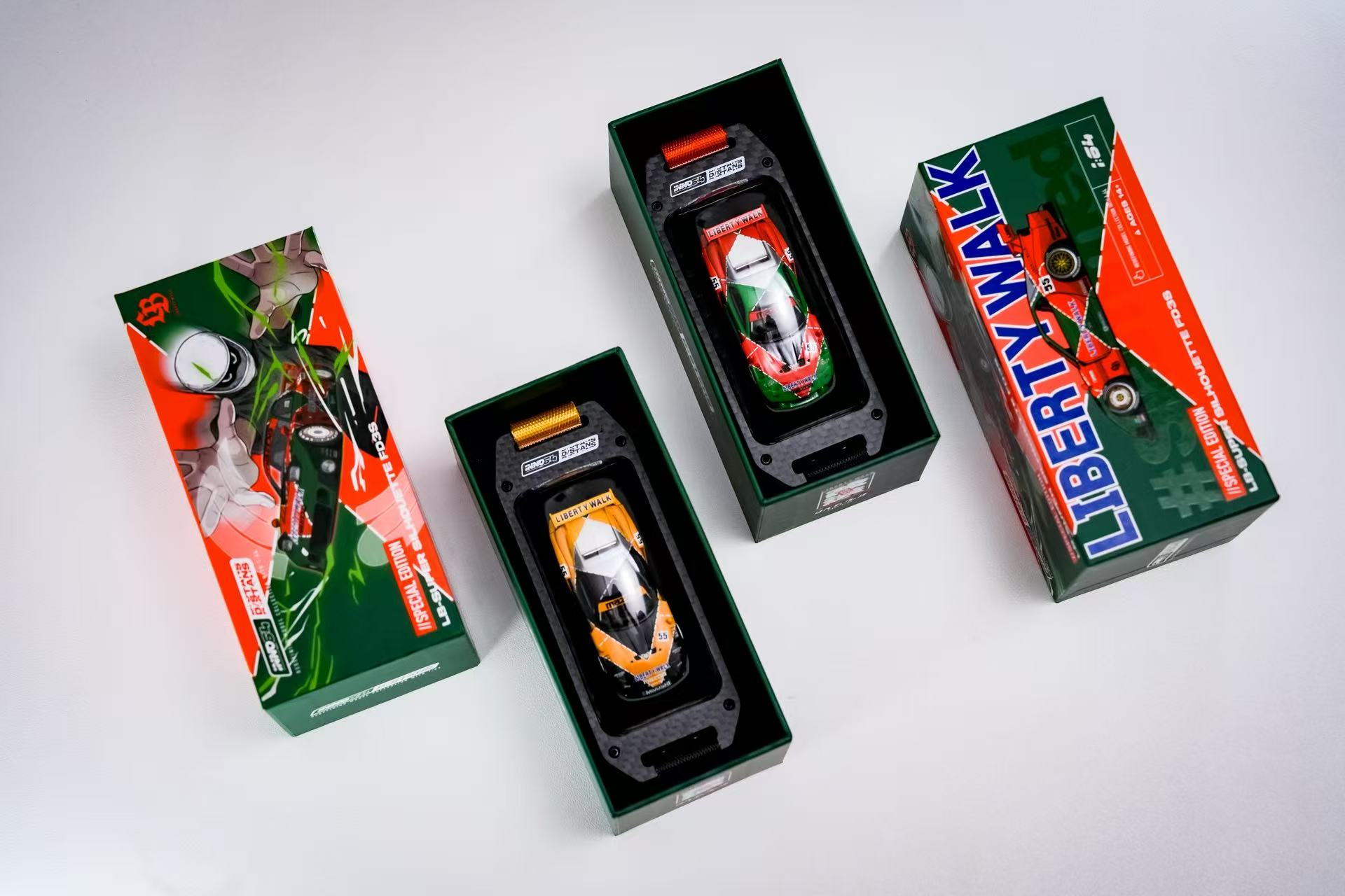 IN64-DSTANDS-LB-FD3S INNO X DSTANDS LB-SUPER SILHOUETTE FD3S (With Chase Car) - Image 4