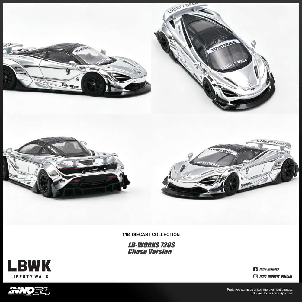 IN64-LBWK720S-01 LIBERTY WALK 720S Chase Car 1/6 - Image 2