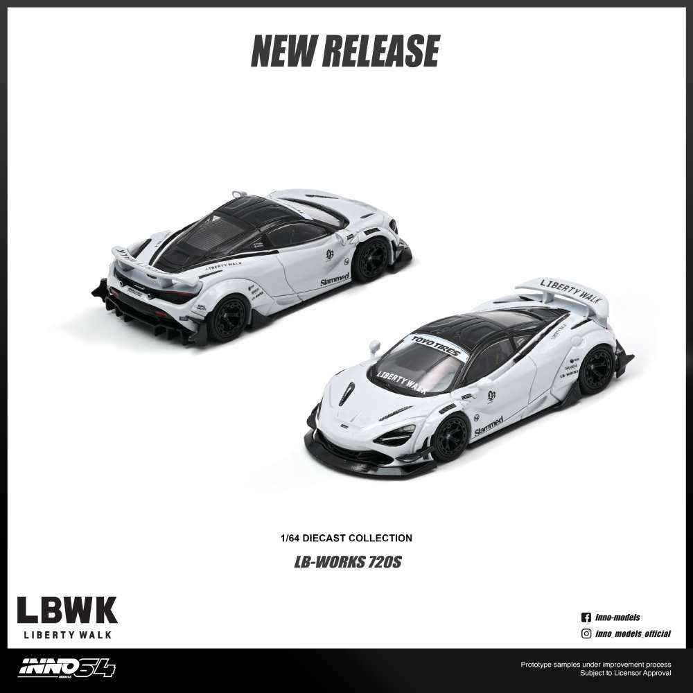 IN64-LBWK720S-01 LIBERTY WALK 720S Chase Car 1/6 - Image 3