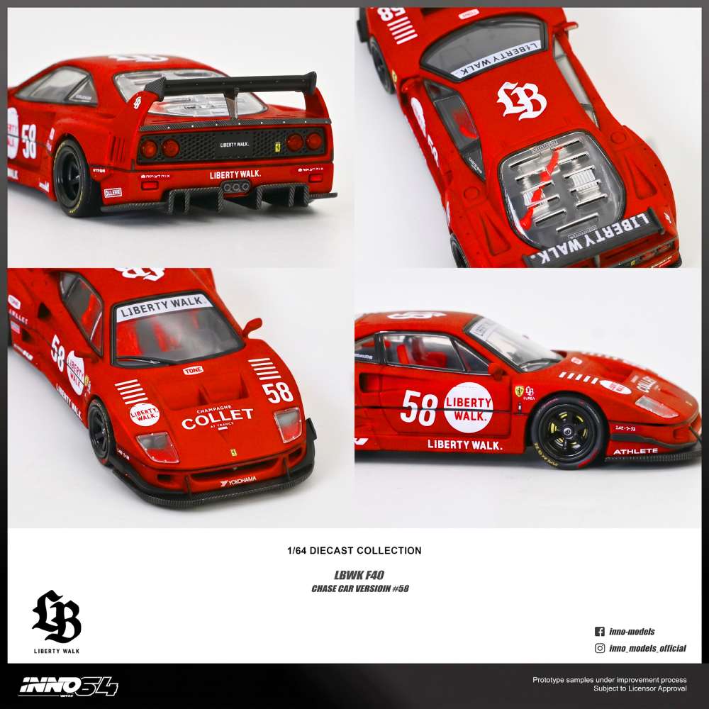 IN64-LBWKF40-COLLET LBWK F40 COLLET With Chase Car - Image 2